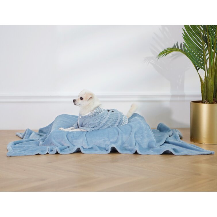 Plush discount polyester blanket